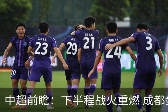 中超前瞻：下半程战火重燃 成都剑指三分申花求反弹